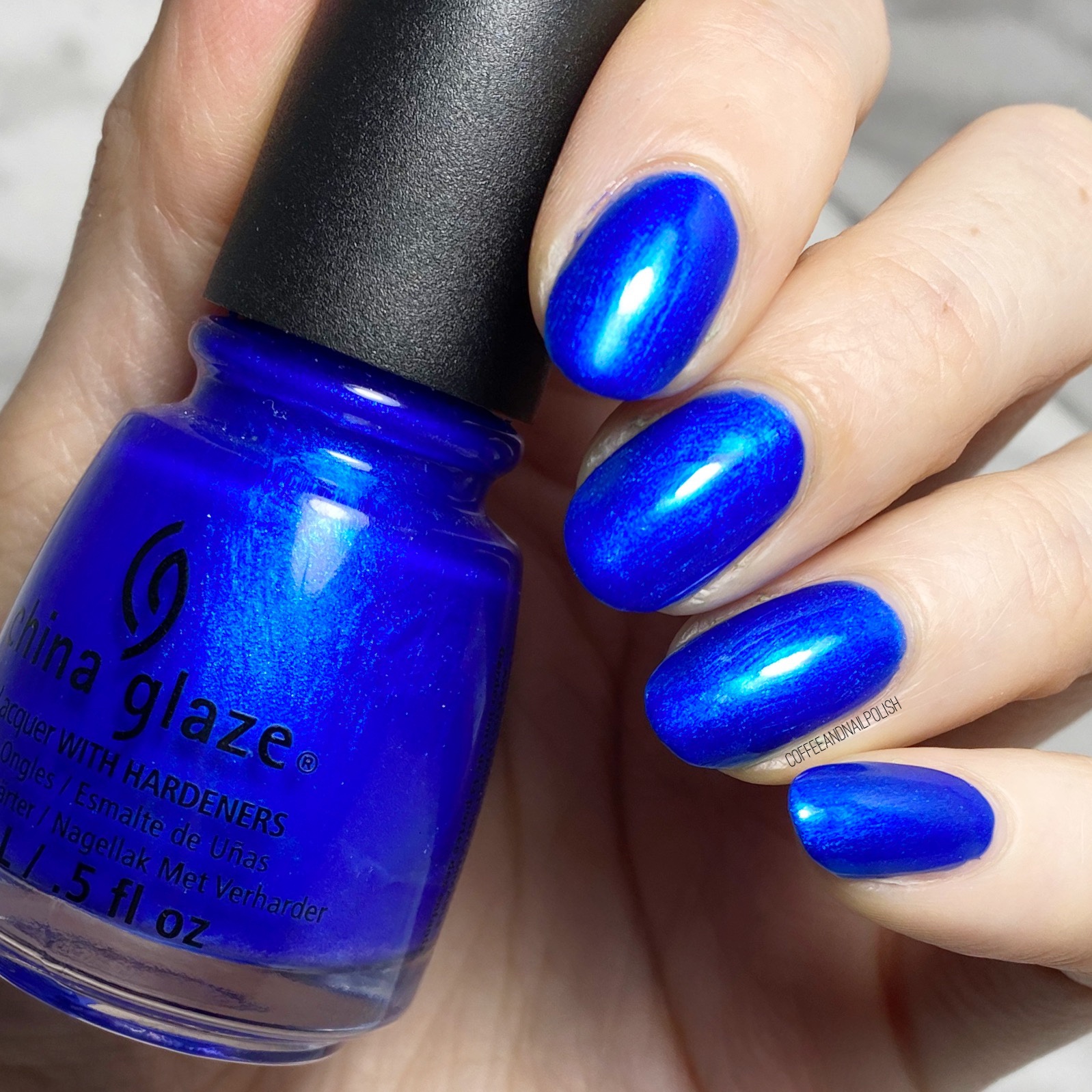 SWATCH SUNDAY — China Glaze Frostbite ❄️ – Coffee & Nail Polish