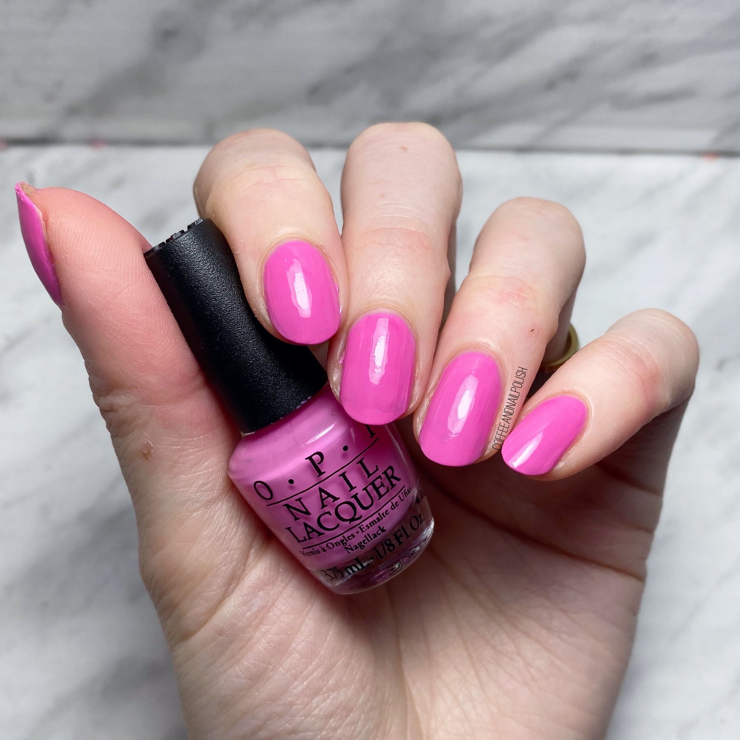SWATCH SUNDAY — OPI Two Timing the Zones – Coffee & Nail Polish