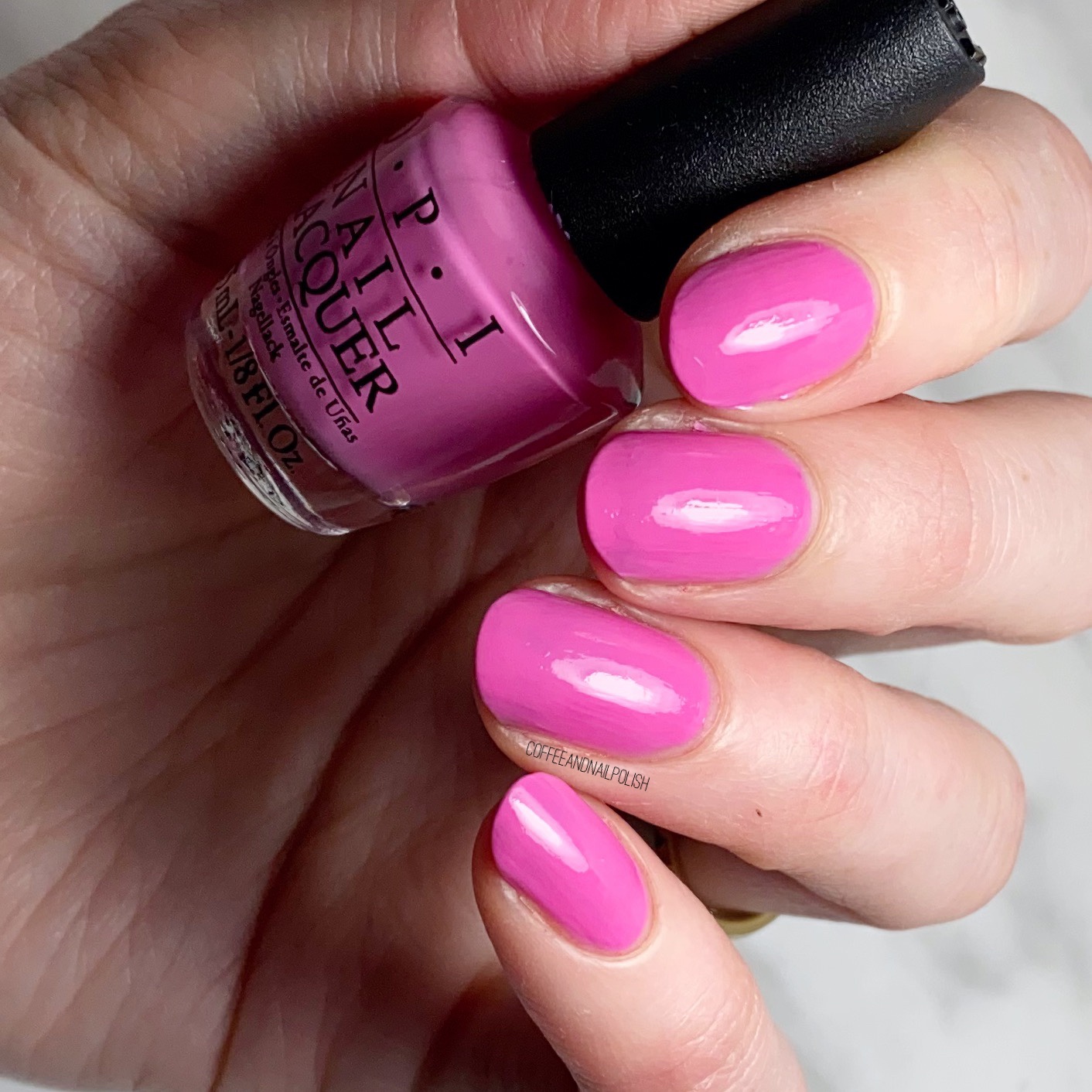 SWATCH SUNDAY — OPI Two Timing the Zones – Coffee & Nail Polish