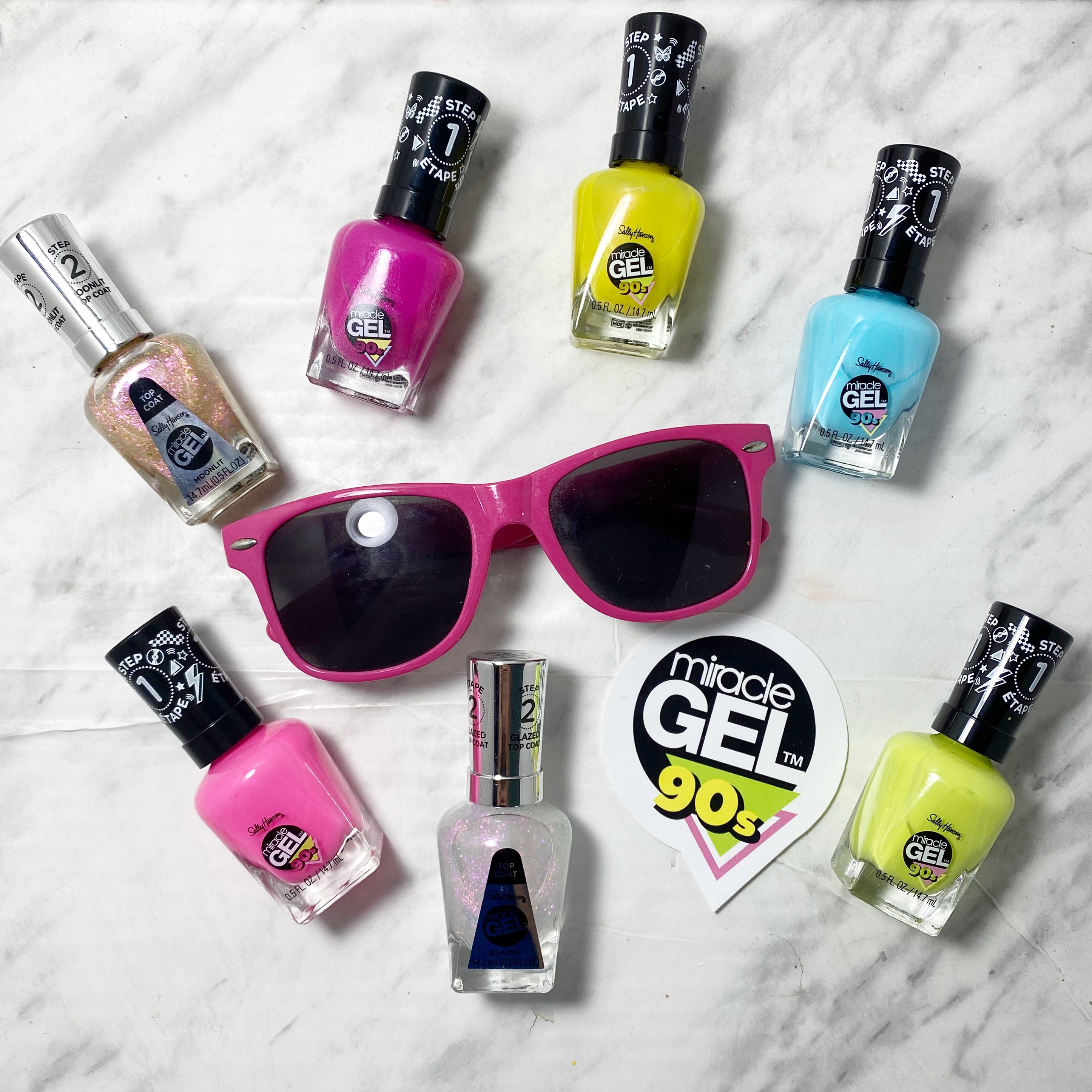 SWATCH SUNDAY — Sally Hansen Miracle Gel 90s Collection (& new