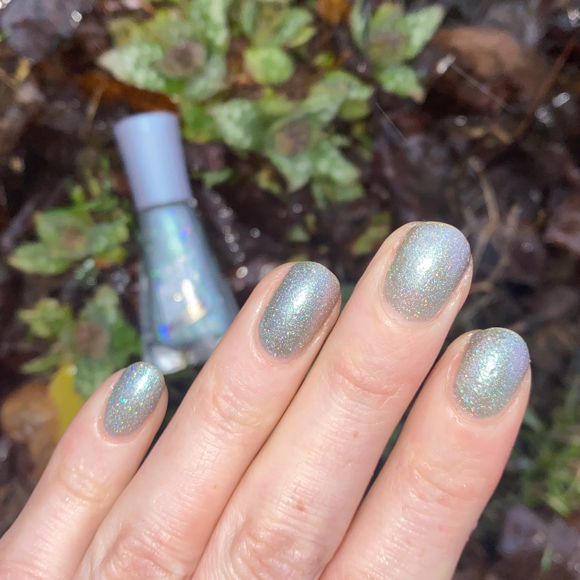 Sally Hansen Insta-Dri Holo-Glow Nagellack – Schnell Trocknend, Euphoric